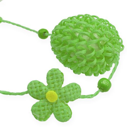Floristik24 Guirlanda de Páscoa verde 120 cm