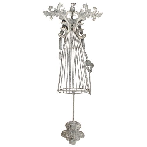 Itens Decoração de mesa vintage em metal anjo com base Alt.67cm