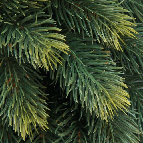 Floristik24 Coroa festiva de abeto artificial - cores verdes naturais, 50 cm - para uso interno e externo