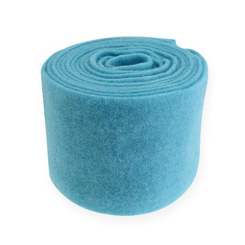 Fita de feltro turquesa 15cm x 5m