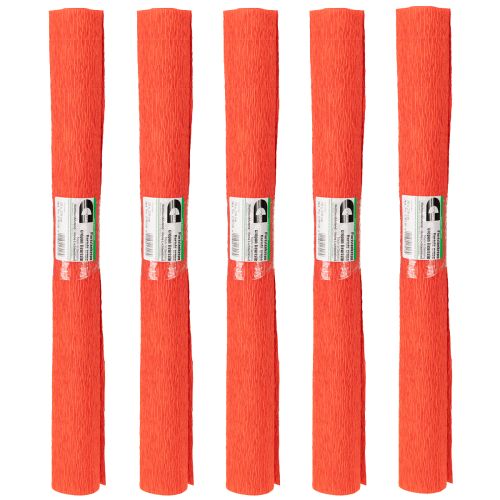 Itens Papel crepom florista crepom florista vermelho 50×250cm 5 peças