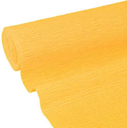 Papel crepom florista crepom florista amarelo sol 50×250cm 5 peças