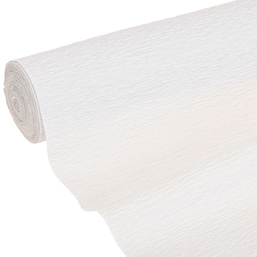 Papel crepom para florista crepom branco 50×250cm 5 unidades