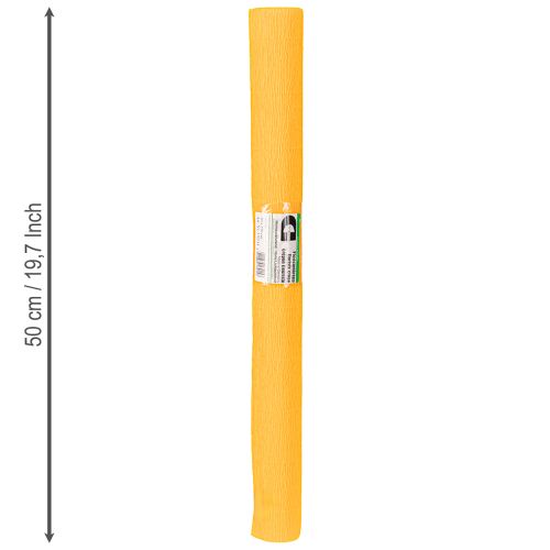 Itens Papel crepom florista amarelo sol 50x250cm