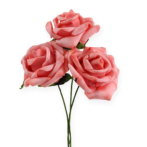 Floristik24 Espuma rosa Ø 6cm rosa 27p