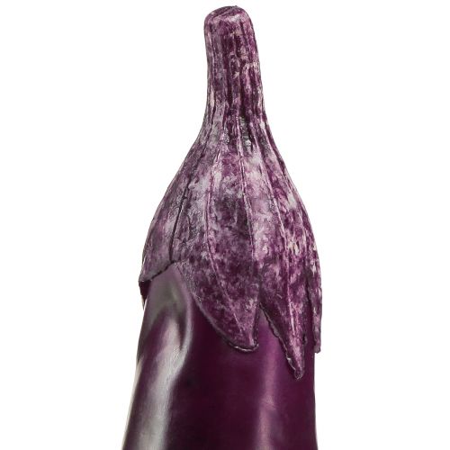 Itens Boneco de comida de berinjela com decoração vegetal 15cm
