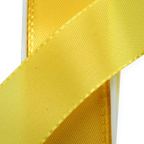 Itens Fita para presente e decoração 25mm x 50m amarelo