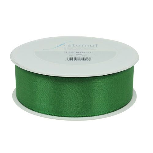 Itens Fita para presente e decoração 40mm x 50m verde escuro