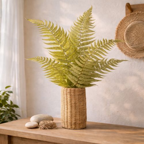 Itens Samambaia seca e preservada. Perfeita para decoração natural da casa. 80 cm