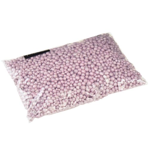 Itens Contas decorativas brilhantes 4mm - 8mm grânulos de argila rosa 1l