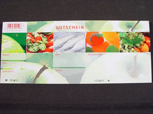 Floristik24 Vouchers motivo maçã com envelopes (50 peças)