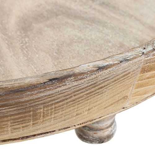 Floristik24 Tigela de madeira marrom Ø40cm