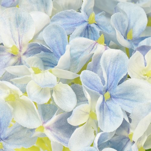 Floristik24 Hortênsia artificial azul flor artificial azul Ø15,5cm 45cm