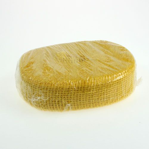 Itens Fita de juta amarela 5cm 40m