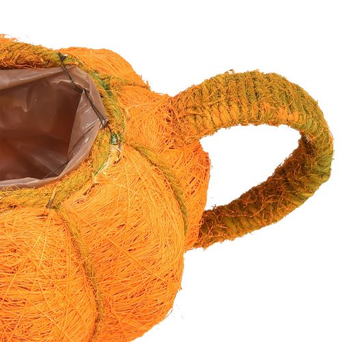Itens Vaso para plantio de abóbora decoração laranja/amarelo verde Ø13cm