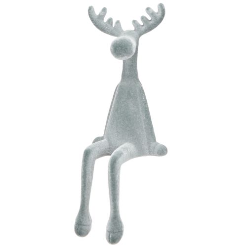 Elk Decorative Edge Sitter H31cm Cinza 3 peças