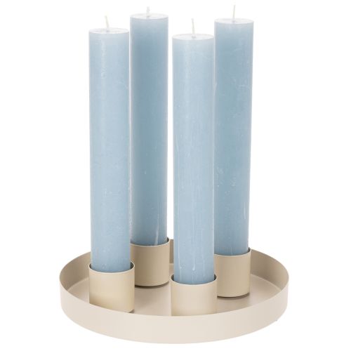 Castiçais magnéticos para velas cônicas grossas (4 cm), 4 peças | Floristik24.pt