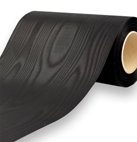 Fita de coroa preta 175mm 25m