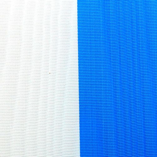 Itens Coroa de fitas moiré azul-branco