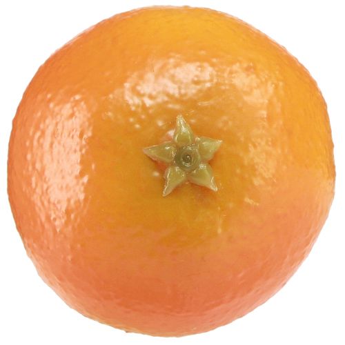 Itens Frutas decorativas de tangerina artificial frutas artificiais Ø6cm Alt.5cm
