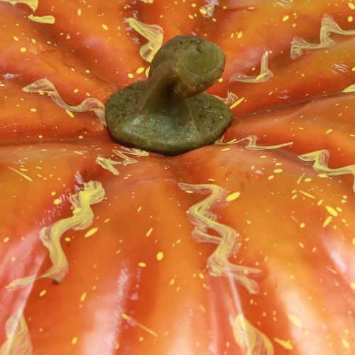 Itens Abóbora artificial em laranja vegetal artificial outono Ø27cm