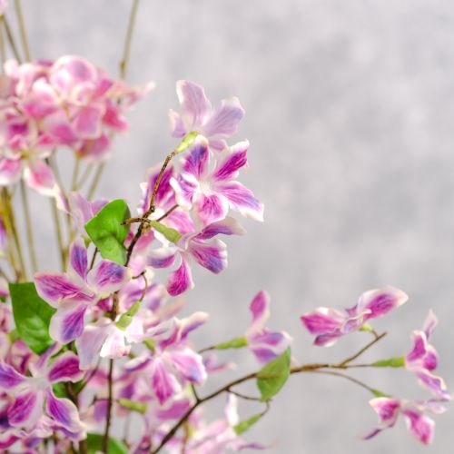 Itens Ramo de Clematis Artificial, Decoração de Mesa Duradoura, 110cm, 3 Peças