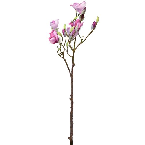 Itens Ramo de magnólia de flor artificial, magnólia rosa 92cm