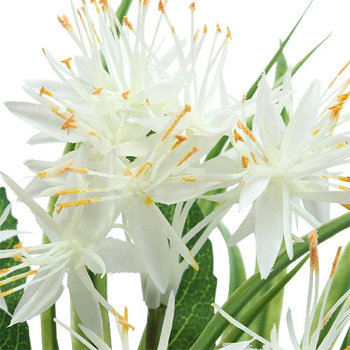 Floristik24 Buquê decorativo branco 28cm