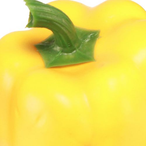 Itens Boneco de comida decoração legumes pimenta amarela Alt.10cm