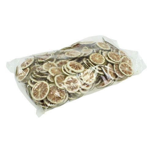 Itens Fatias de limão verde 500g de rodelas de limão