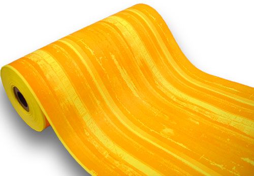 Itens Papel de punho 37,5cm 100m amarelo/laranja