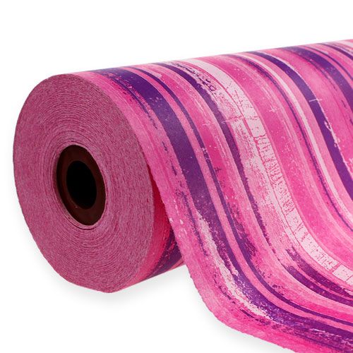 Floristik24 Papel punho 25cm 100m rosa, rosa