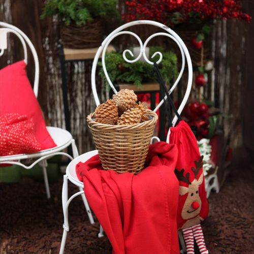 Itens Cones Maritima creme-baunilha misto 5-18cm 25 unidades