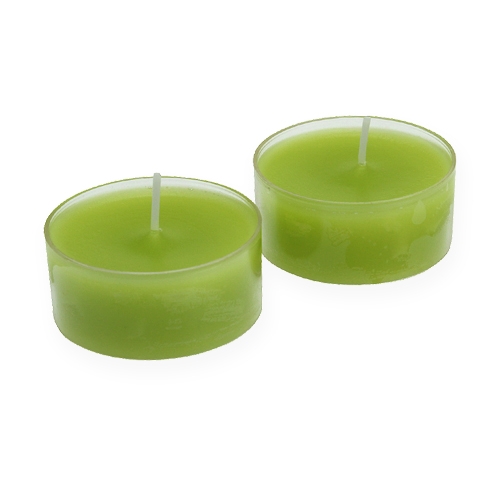 Floristik24 Maxi acende verde Ø5,7cm 4pcs