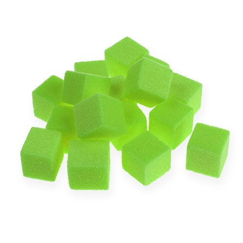 Floristik24 Mini cubo de espuma úmida verde 300p