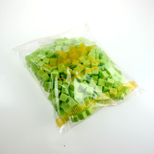 Floristik24 Mini cubo de espuma úmida verde 300p