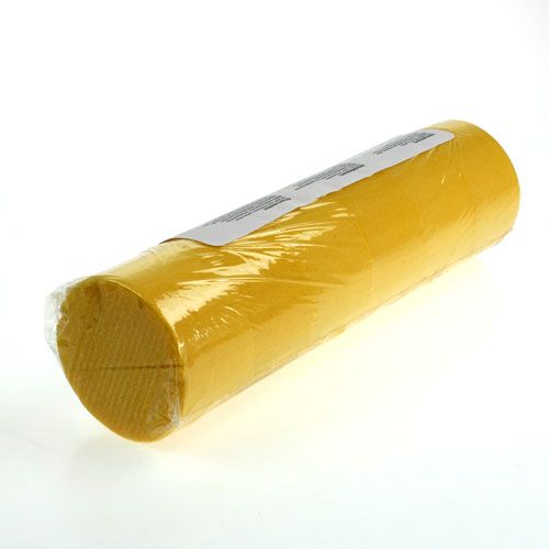 Floristik24 Dimensões do plugue cilindro Ø8cm amarelo 6 unidades