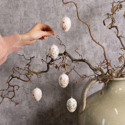 Itens Ovos de Páscoa com motivos florais e de primavera, decoração de Páscoa de alta qualidade, 6 cm, 6 peças