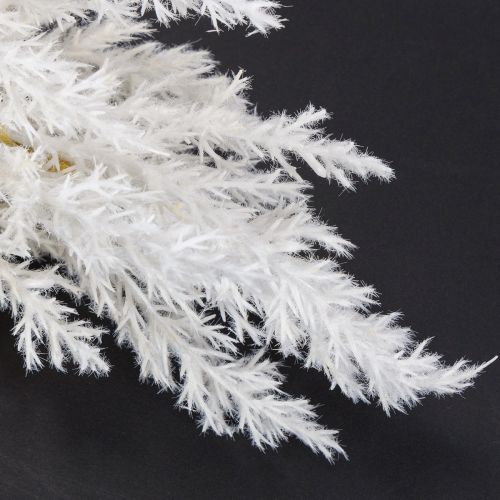 Itens Capim-dos-pampas branco, grama artificial seca, plantas artificiais