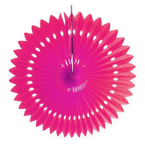 Decoração de festa flor de papel favo de mel rosa Ø40cm 4 unidades