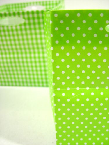 Itens Saco de plástico 10.5x10.5cm 16pcs. verde