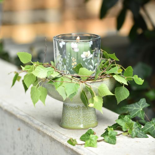 Itens Taça de cerâmica para troféus, ideal para decoração elegante da casa, 17 cm