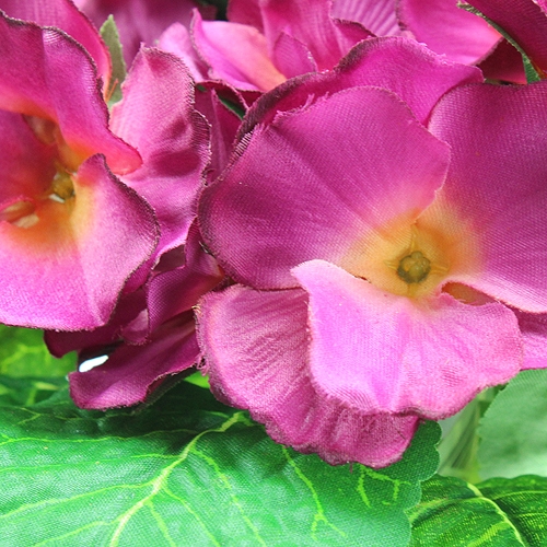 Floristik24 Flores artificiais prímula rosa