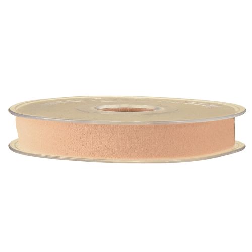 Itens Fita de veludo rosa salmão fita decorativa para presente 15mm 7m