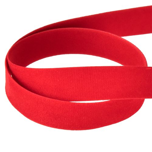 Itens Fita de veludo vermelha fita decorativa veludo 15mm 7m