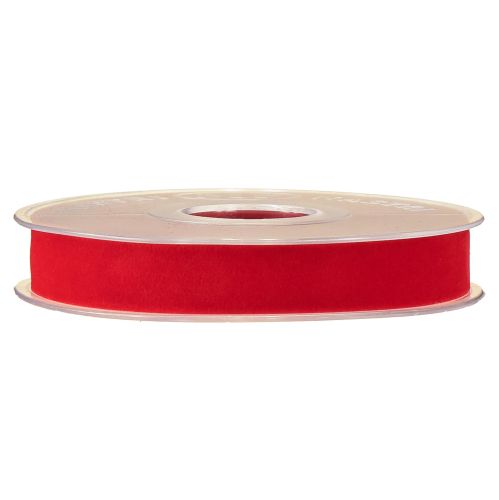 Itens Fita de veludo vermelha fita decorativa veludo 15mm 7m