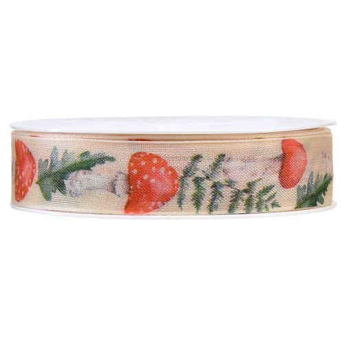 Itens Fita decorativa agárico-mosca W25mm L18m