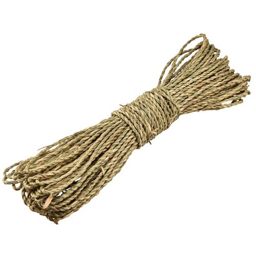 Cordão de ervas marinhas corda decorativa natural C31–32cm