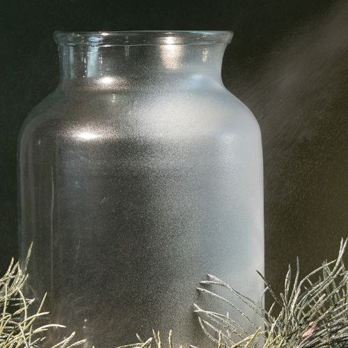 Spray de neve prateado com glitter para janelas e decoração de inverno, 150ml | Floristik24.pt