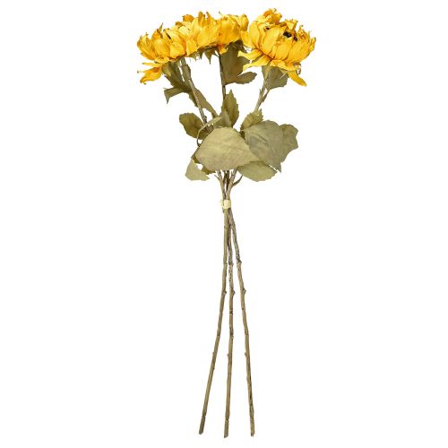 Itens Girassóis artificiais, decoração de girassol, Drylook, C60cm, 3 peças